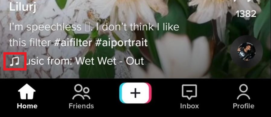 Music icon - how to use someone else's sound on TikTok